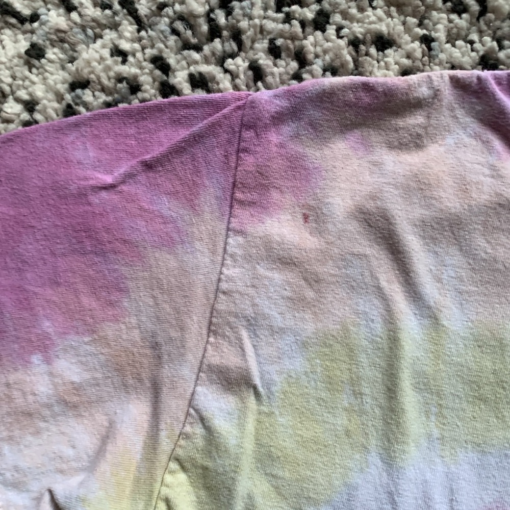 Tinx Culture Festival Colortone Tee Shirt Tie Dye Short Sleeve Coachella Medium - Picture 4 of 9